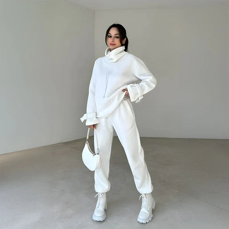 Winter Set تفاصيل خامة — طقم شتوي نسائي جودة عالية Lara Store