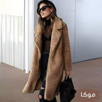Lucky Coat بالطو فرو موكا تفصيلة — خامة ناعمة مريحة مصر