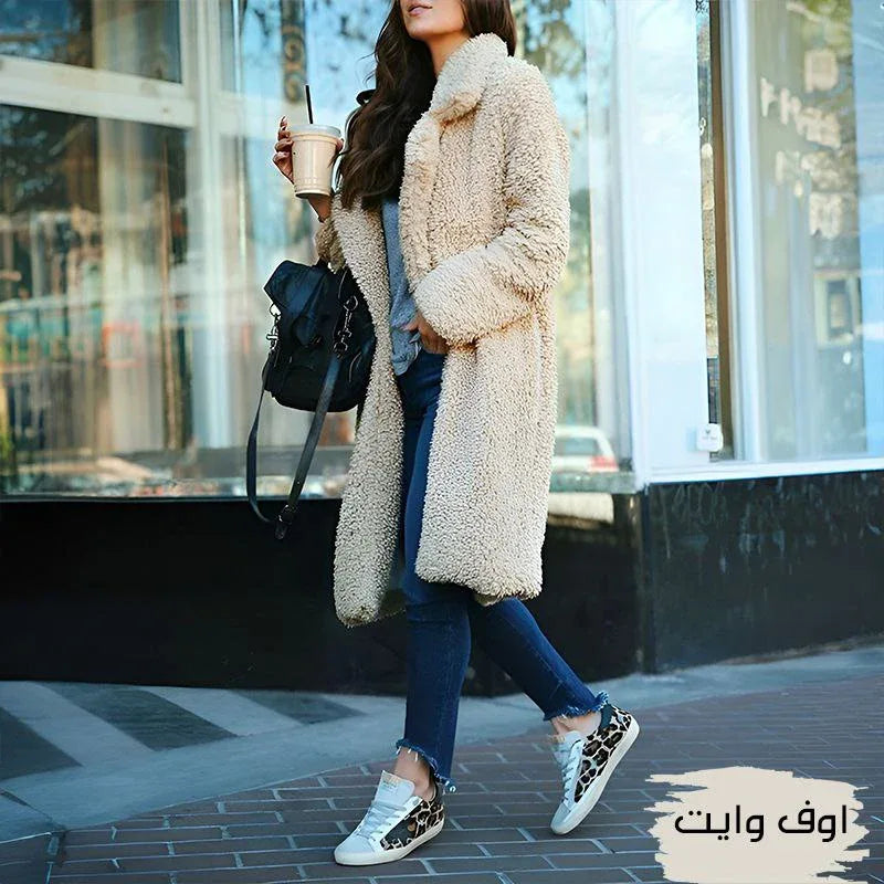 Lucky Coat بالطو فرو هافان — بالطو نسائي دافئ وأنيق مصر