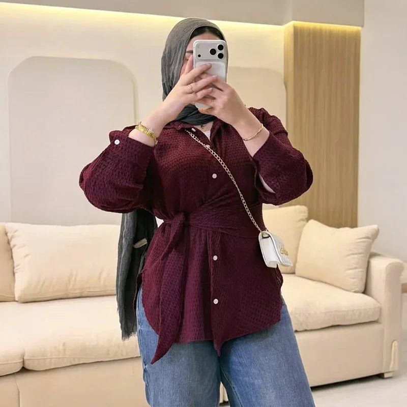 شميز إيلين أسود — فستان نسائي بسيط أنيق من Lara Store مصر