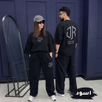 Twiny Set كابلز رمادي — طقم كابلز matching أنيق ومريح مصر