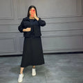 دريس وجاكيت روزالين أسود — فستان وجاكيت نسائي أنيق من Lara Store مصر