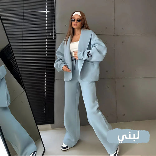 Nike Set أسود — طقم رياضي نسائي أنيق عملي من Lara Store مصر